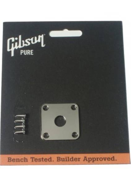 Gibson jackplate for Les Paul - nikkel