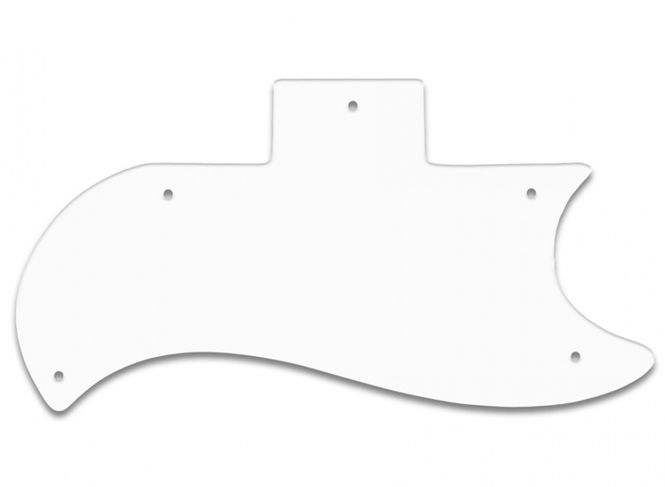 Hovedbilde Plekterbrett for Gibson SG Standard - hvit