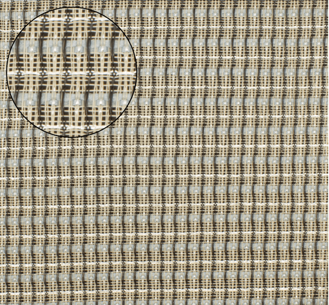 Hovedbilde Frontstoff Blue Silver White