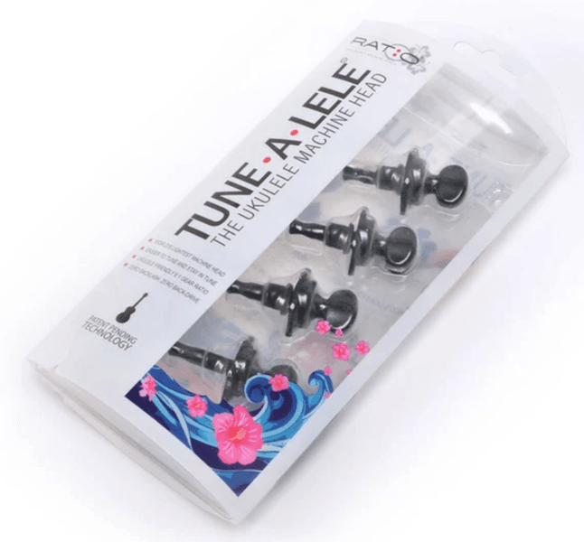 GraphTech Ratio Tuners Ukulele - 2+2 - black