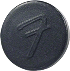 Hovedbilde Fender F deksel for rett jackplugg
